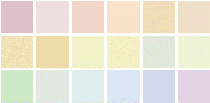пастельные тона