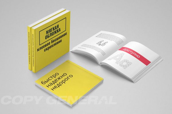 Клеевое бесшвейное скрепление переплет книги брошюры кбс печать малых тиражей брошюр