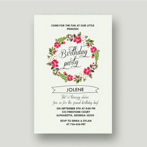 печать пригласительных в типографии