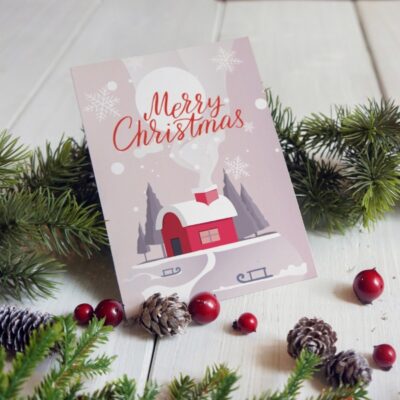 новогодние открытки