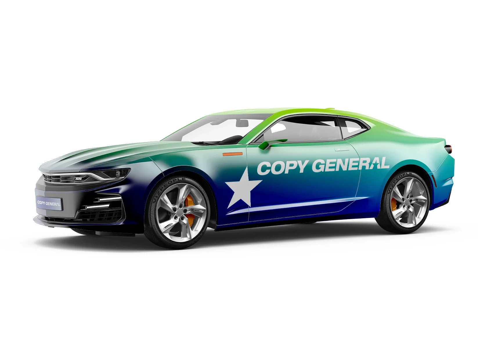 печать наклеек на авто