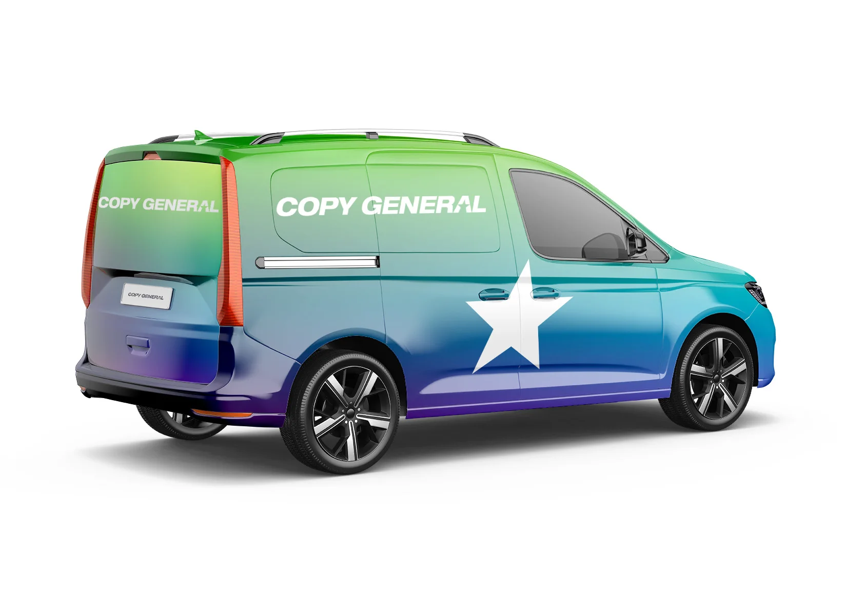 печать наклеек на автомобиль на заказ в типографии