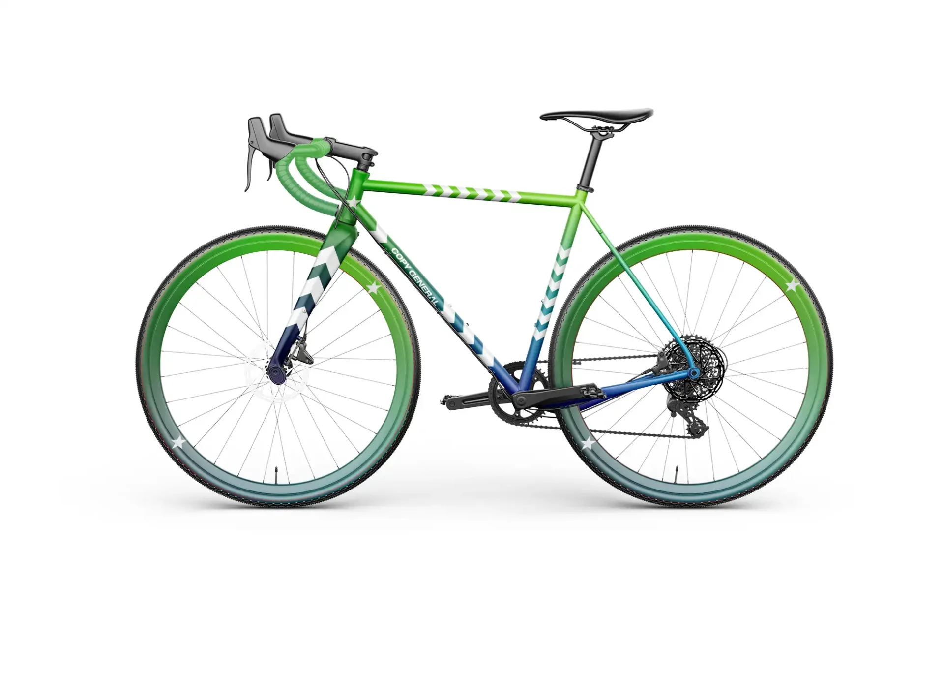 печать наклеек на велосипед