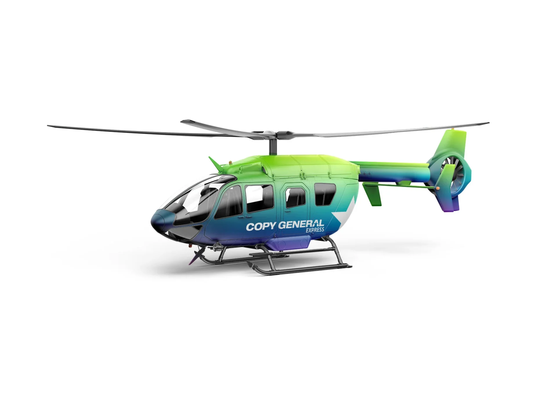 печать наклеек на вертолеты в Москве заказать