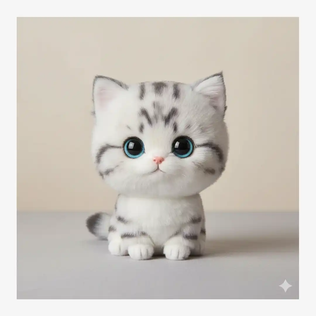 кот плюш нана