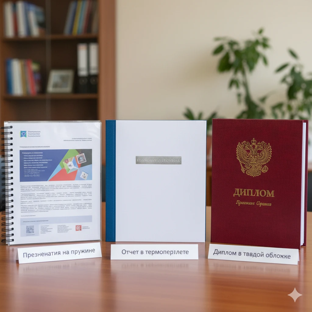 печать диплома и презентации
