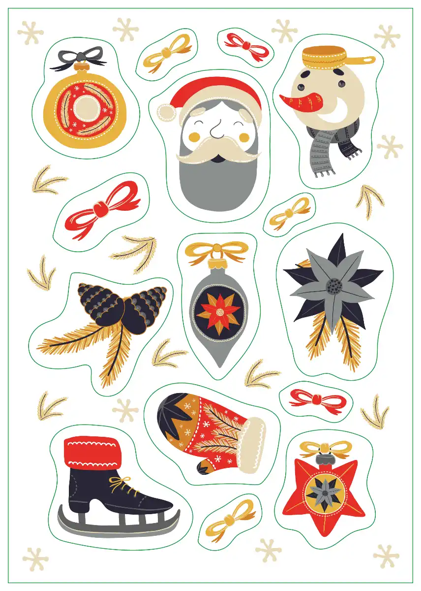 новогодние стикерпаки 2025