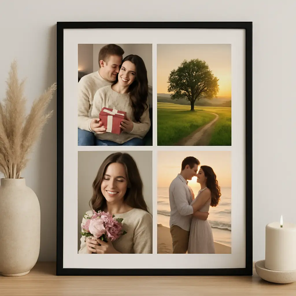 фотоколлаж как подарок печать коллажа