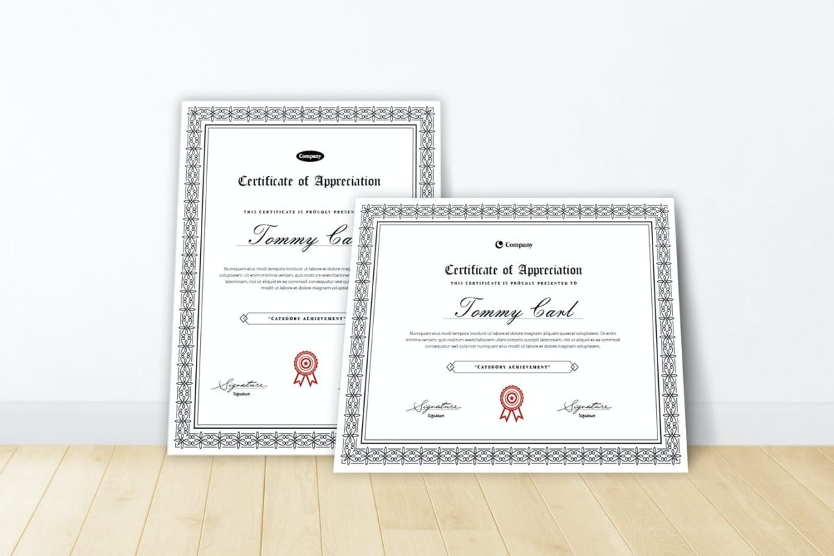 печать сертификатов